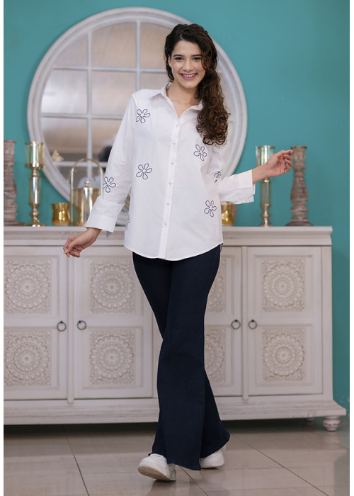 NORINE EMBORIDARY SHIRT